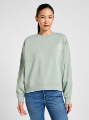 Lee Bluza w kolorze zielonym rozmiar: M. Zielone bluzy bez kaptura damskie Lee, m. Za 131.74 zł.