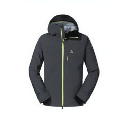 Kurtka narciarska męska Schöffel 3L Pizac. Szare kurtki męskie Schöffel, l, bez wzorów, bez kaptura. Za 2,499.99 zł.