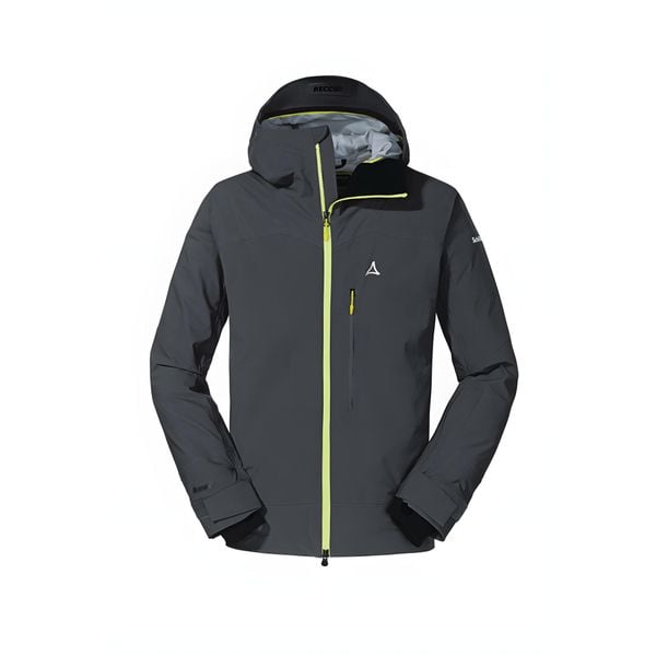 Kurtka narciarska męska Schöffel 3L Pizac. Szare kurtki męskie Schöffel, l, bez wzorów, bez kaptura, narciarskie. Za 2,499.99 zł.