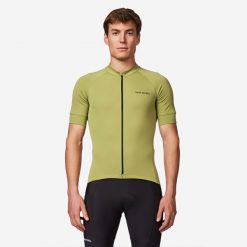 Koszulka rowerowa szosowa Van Rysel Discover krótki rękaw. T-shirty sportowe męskie VAN RYSEL, m, z materiału, bez ramiączek, rowerowe. Za 119.99 zł.