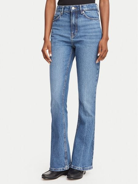 HUGO Jeansy Geflare_2 50566178 Niebieski Flare Fit. Niebieskie jeansy damskie Hugo. Za 594.99 zł.