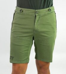Rower górski Pantalón (MTB) Ride Khaki unisex. Zielone szorty męskie JEANSTRACK, bez wzorów, z bawełny, klasyczne. Za 397.10 zł.