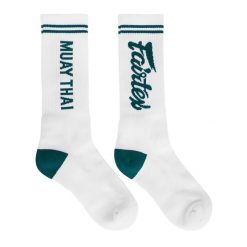 Skarpety do muay thai FAIRTEX EU. Skarpetki męskie FAIRTEX, bez wzorów, z bawełny. Za 79.99 zł.