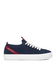 Nautica Tenisówki CEO-WS856566 Granatowy. Niebieskie trampki i tenisówki damskie Nautica, bez wzorów, z materiału. Za 149.99 zł.