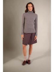 Perfect Cashmere Kaszmirowy sweter "Linda" w kolorze jasnoszarym rozmiar: M. Szare golfy damskie Perfect Cashmere, m, bez wzorów, z kaszmiru, bez ramiączek. Za 478.99 zł.
