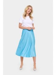 SAINT TROPEZ Spódnica w kolorze błękitnym rozmiar: S. Niebieskie spódniczki damskie Saint Tropez, s, bez wzorów, midi. Za 159.95 zł.