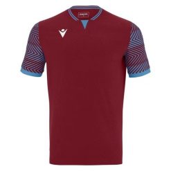 Koszulka Macron Tureis. Czerwone t-shirty sportowe męskie Macron, xs, z materiału, bez ramiączek, na fitness i siłownię. Za 207.85 zł.