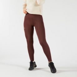 Legginsy tenisowe damskie Dry Hip Ball. Brązowe legginsy damskie KUIKMA, xl, bez wzorów, z elastanu. Za 119.99 zł.