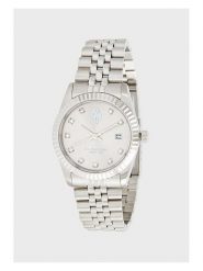 U.S. Polo Assn. Zegarek kwarcowy w kolorze srebrnym rozmiar: onesize. Szare, analogowe zegarki damskie U.S. Polo Assn., srebrne. Za 382.99 zł.