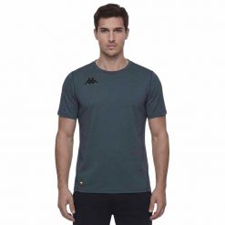 Koszulka Kappa Irojo. Niebieskie t-shirty sportowe męskie Kappa, m, z materiału, bez ramiączek, do biegania. Za 170.00 zł.