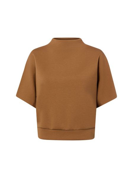 Opus Koszulka Kobiety Sztuczne włókno brązowy, 44. Brązowe t-shirty damskie Opus, bez wzorów, z dżerseju, bez kołnierzyka. Za 299.95 zł.