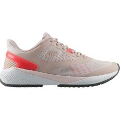 Buty multisportowe MRK damskie OBDS301 - jasny róż. Czerwone obuwie do biegania damskie 4f, do biegania. Za 249.99 zł.