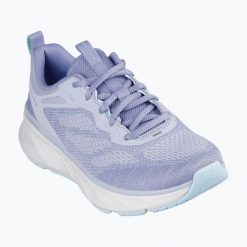 Buty damskie SKECHERS Edgeride Power Flow. Niebieskie buty sportowe na co dzień damskie Skechers, bez wzorów. Za 269.99 zł.