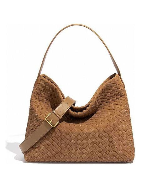 SUVRAI Torebka w kolorze jasnobrązowym - 34 x 29 x 11 cm rozmiar: onesize. Brązowe torebki klasyczne damskie SUVRAI, bez wzorów, z materiału, bez dodatków. Za 164.40 zł.