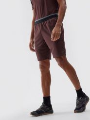 4F Szorty sportowe w kolorze brązowym rozmiar: XL. Brązowe szorty sportowe męskie 4f, xl, z materiału. Za 96.60 zł.