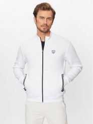 EA7 Emporio Armani Bluza 8NPM19 PJ4EZ 1100 Biały Regular Fit. Białe bluzy bez kaptura męskie EA7 Emporio Armani, m, z syntetyku. Za 359.99 zł.