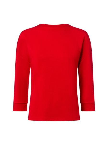 Street One koszulka z długim rękawem Kobiety czerwony, 40. Czerwone bluzki sportowe damskie Street One, prążkowane, bez kołnierzyka, bez ramiączek. Za 119.95 zł.