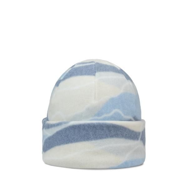 Czapka BUFF POLAR PRINTS BEANIE AGUAR. Niebieskie czapki zimowe damskie Buff, z polaru. Za 149.90 zł.