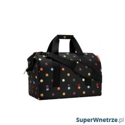 Torba podróżna L Reisenthel Allrounder dots. Brązowe torby podróżne męskie Reisenthel, z materiału. Za 222.00 zł.