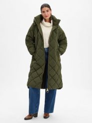 Barbour Pikowany płaszcz - Kirkton Puffer Kobiety Sztuczne włókno zielony, 46. Zielone płaszcze damskie Barbour, bez wzorów, z włókna, eleganckie. Za 1,399.95 zł.