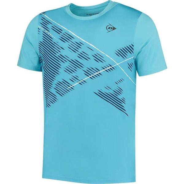 Koszulka sportowa męska Dunlop Game 1 Tee. Zielone t-shirty sportowe męskie Dunlop, m, bez ramiączek. Za 189.99 zł.