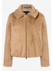 More & More Kurtka przejściowa w kolorze jasnobrązowym rozmiar: 40. Brązowe kurtki damskie MORE & MORE, bez wzorów, bez kaptura. Za 197.17 zł.