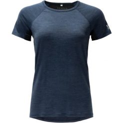Koszulka termoaktywna damska Devold Endurance Merino 130 Tee. Niebieskie bielizna termoaktywna damska Devold, l, bez wzorów, z materiału. Za 324.49 zł.