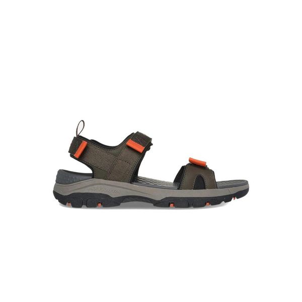 Sandały męskie SKECHERS Tresmen Ryer. Zielone sandały męskie Skechers, bez zapięcia. Za 209.99 zł.