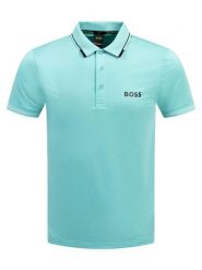 Hugo Boss Fashion Koszulka polo w kolorze turkusowym rozmiar: 3XL. Niebieskie koszulki polo męskie Hugo Boss Fashion, xl, bez wzorów, bez ramiączek. Za 170.87 zł.
