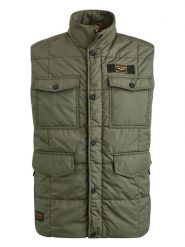 PME Legend Kamizelka pikowana w kolorze khaki rozmiar: L. Brązowe kamizelki męskie PME Legend, l. Za 443.03 zł.