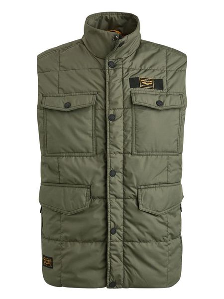 PME Legend Kamizelka pikowana w kolorze khaki rozmiar: XL. Brązowe kamizelki męskie PME Legend, xl. Za 424.95 zł.