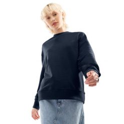 Bluza dresowa Lifestyle damska SIROKO Bluemarine-W. Niebieskie bluzy bez kaptura damskie SIROKO, xl, z dresówki. Za 190.00 zł.