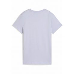 Damska koszulka z logo ESS No. 1 PUMA Cool Weather Blue. Niebieskie bluzki damskie Puma, xs, bez wzorów, bez ramiączek. W wyprzedaży za 64.00 zł.