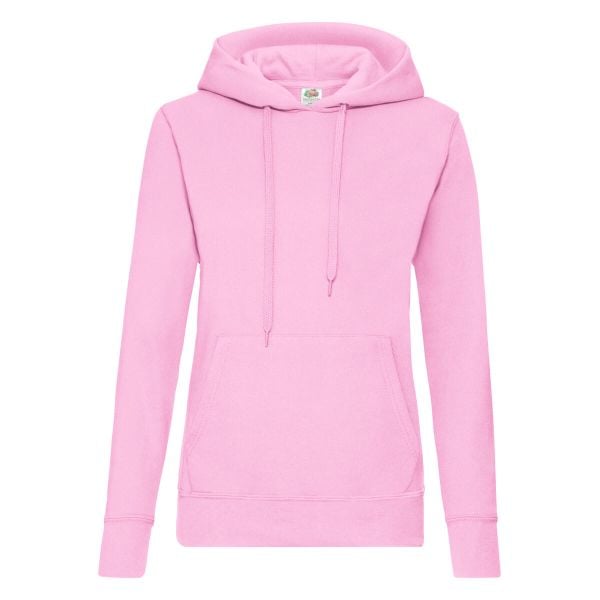 Bluza Damska Z Kapturem. Czerwone bluzy z kapturem damskie Fruit of the Loom, xs. Za 103.99 zł.