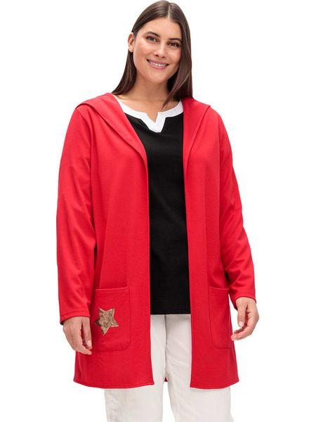 WITT WEIDEN Kardigan w kolorze czerwonym rozmiar: 52. Czerwone kardigany damskie WITT WEIDEN, bez wzorów. Za 53.17 zł.