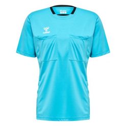 Koszulka Hummel hmlreferee chevron. Niebieskie t-shirty sportowe męskie HUMMEL, m, bez ramiączek, do piłki nożnej. W wyprzedaży za 144.00 zł.