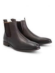 DENBROECK Skórzane sztyblety "Stone St." w kolorze ciemnobrązowym rozmiar: 43. Brązowe sztyblety męskie DenBroeck, bez zapięcia. Za 361.13 zł.