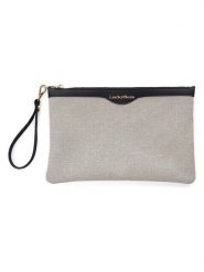 Lucky Bees Kopertówka "Clara" w kolorze czarnym - 29 x 19 x 1 cm rozmiar: onesize. Czarne torebki wieczorowe Lucky Bees, bez wzorów, z materiału, bez kołnierzyka, bez ramiączek. Za 65.99 zł.