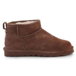 Śniegowce BearPaw Shorty 2860W-210 brązowe. Brązowe śniegowce damskie z gumy. Za 613.11 zł.
