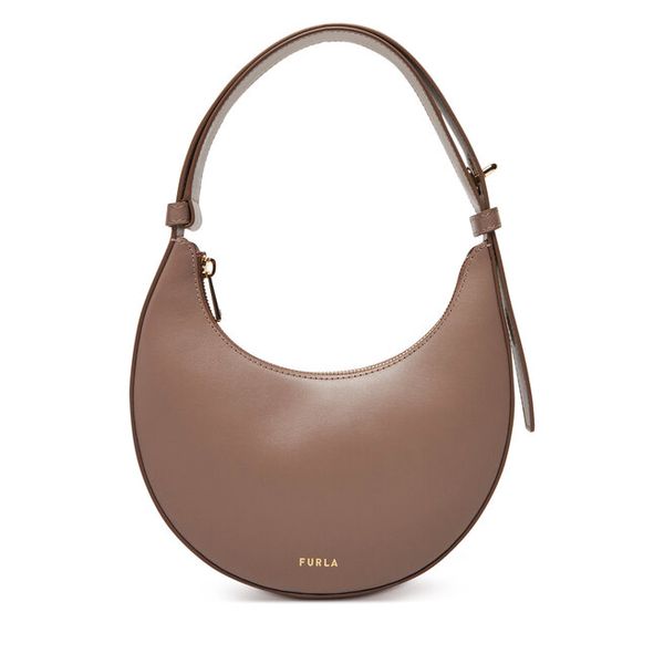 Torebka Furla. Brązowe torebki klasyczne damskie Furla, bez wzorów, bez dodatków. Za 869.99 zł.