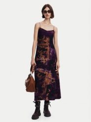 Desigual Sukienka codzienna Rosy 24WWVK15 Kolorowy Slim Fit. Sukienki damskie Desigual, na co dzień, s, bez wzorów, z syntetyku, bez kołnierzyka, bez ramiączek, proste. Za 319.99 zł.