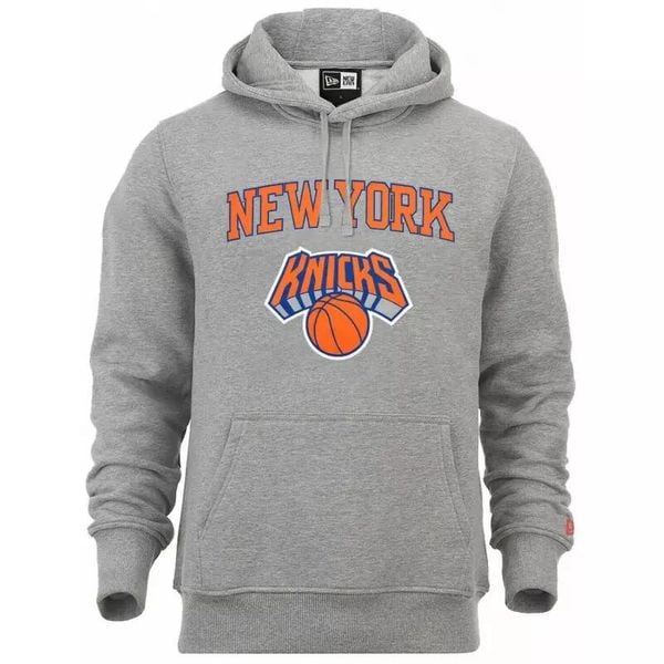 Bluza z kapturem New York Knicks NBA. Szare bluzy z kapturem męskie New Era. W wyprzedaży za 270.80 zł.