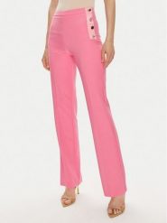 Fracomina Spodnie materiałowe FQ24SV3001W42901 Różowy Slim Fit. Czerwone spodnie materiałowe damskie Fracomina, bez wzorów, z materiału. Za 869.99 zł.