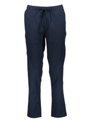 Jack & Jones Spodnie w kolorze granatowym rozmiar: M. Niebieskie spodnie materiałowe damskie Jack & Jones, bez wzorów, z materiału. Za 66.00 zł.