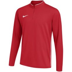 Bluza męska Nike Dri-Fit Park 26 Drill Top. Czerwone bluzy bez kaptura męskie Nike, m, z materiału. Za 115.99 zł.