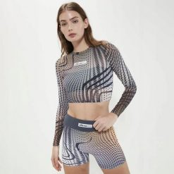 T-SHIRT DAMSKI KOSZULKA BLUZKA Z DŁUGIM RĘKAWEM ELLESSE WIELO KOLOROWA. Topy sportowe damskie Ellesse, l, bez wzorów, z materiału, bez ramiączek. Za 171.90 zł.