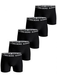 Bjorn_borg COTTON STRETCH BOXER 5p – MULTIPACK 1. Bokserki męskie Björn Borg, bez wzorów. Za 359.00 zł.