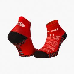 Skarpetki BV Sport scr one evo. Czerwone skarpetki męskie BV SPORT, bez wzorów. Za 76.50 zł.