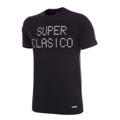 Koszulka dla dorosłych - Superclássico - Czarny. Czarne t-shirty sportowe męskie COPA FOOTBALL, xl, bez ramiączek, do piłki nożnej. Za 190.76 zł.