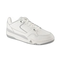Buty sportowe męskie LCS T1000 Nineties optical white. Białe buty sportowe na co dzień męskie Le Coq Sportif, na wiosnę, z materiału, bez zapięcia, tenisowe. Za 332.85 zł.